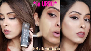 Buy MM Silk Foundation & Get Beauty blender FREE