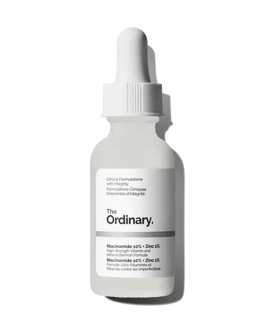 The Ordinary Niacinamide serum + The health healer night cream