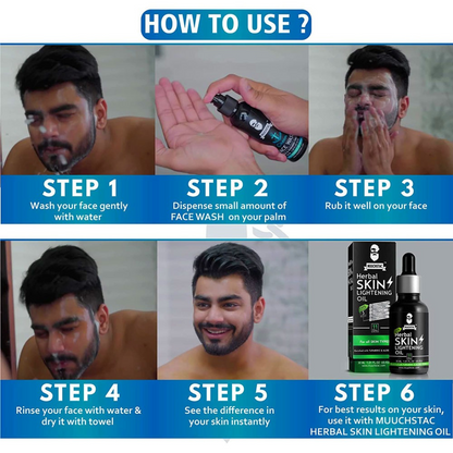 Detan Glow Boost FaceWash - (Buy 1 Get 1 Free )