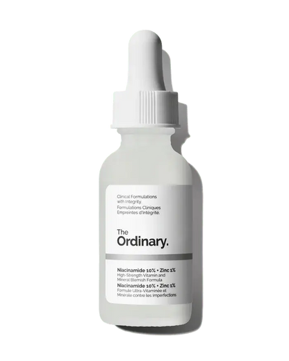 The Ordinary Niacinamide serum + The health healer night cream